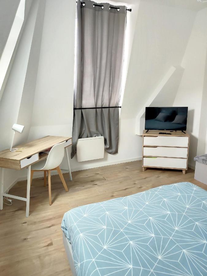 Апартаменты Grand Appart Duplex 6 Pers Gare Wifi Сен-Кантен Экстерьер фото